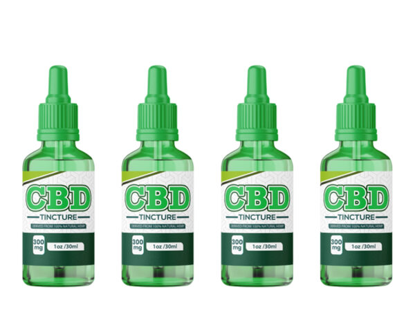 CBD Tincture (4 Bottles)